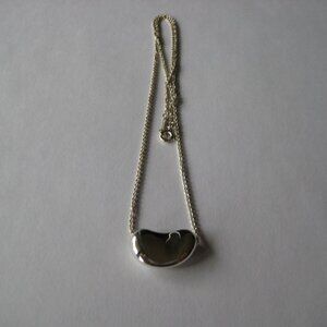 Authentic Tiffany & Co. Elsa Peretti 20mm Bean Necklace- 16"